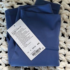 Lululemon winder under high rise tight brilliant blue 4